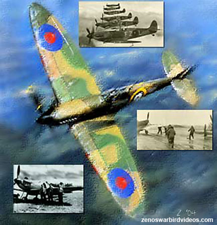 Picture of Supermarine Spitfire Mk II in flight