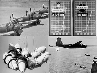 Screen shots from "Expansion to Air Power," also available on DVD.